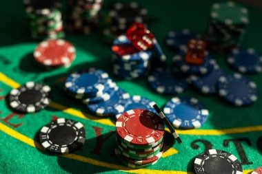 Live baccarat table interface on olenation mobile app